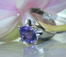 Stately Tanzanite Solitaire Ring