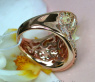 Magnificent Ring with natural colored Diamonds