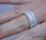 Brillanten Memory Ring mit Baguette Diamanten