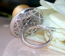 Impressive Diamond Ring with a Golden Southsea Pearl
