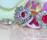 Exquisite Burmese Ruby Earrings with Diamonds