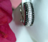 Attractive Black & White Diamond Earrings