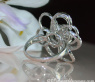 High-end Blossom Style Diamond Ring