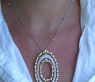 Outstanding Yellow & White Diamond Pendant
