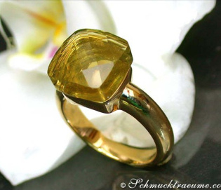 Pretty Lemon Quartz Ring