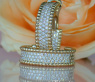 Exquisite Diamond Hoops