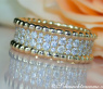 Exquisite Diamond Eternity Ring in Yellow gold 18k