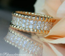 Exquisite Diamond Eternity Ring in Yellow gold 18k