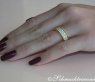 Exquisite Diamond Eternity Ring in Yellow gold 18k