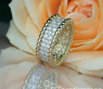 Exquisite Diamond Eternity Ring in Yellow gold 18k