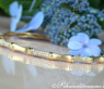 Diamanten Armreif im Bambus Design