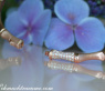 Diamanten Armreif im Bambus Design
