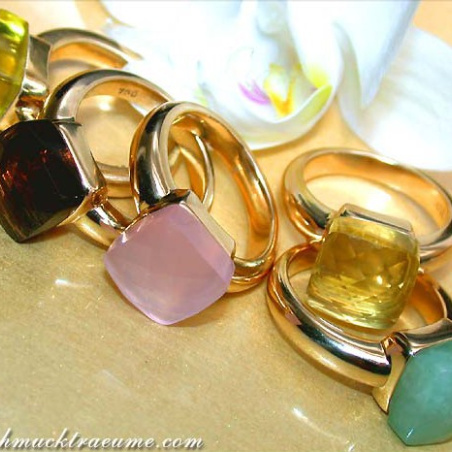 Pretty Lemon Quartz Ring