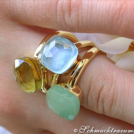 Pretty Lemon Quartz Ring