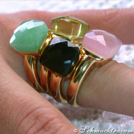 Pretty Lemon Quartz Ring