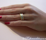 Three Diamond "Starry Sky" Rings