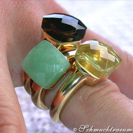 Pretty Lemon Quartz Ring