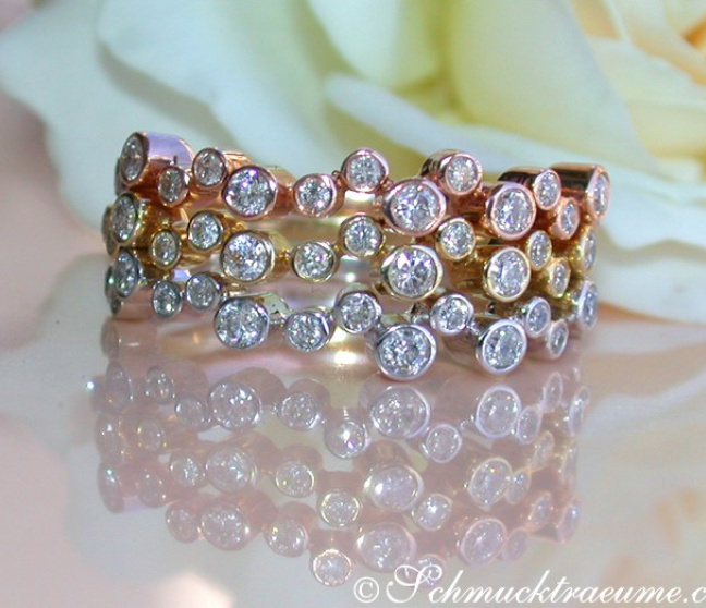 Three Pretty Diamond Eternity Rings Three Pretty Diamond Eternity Rings
