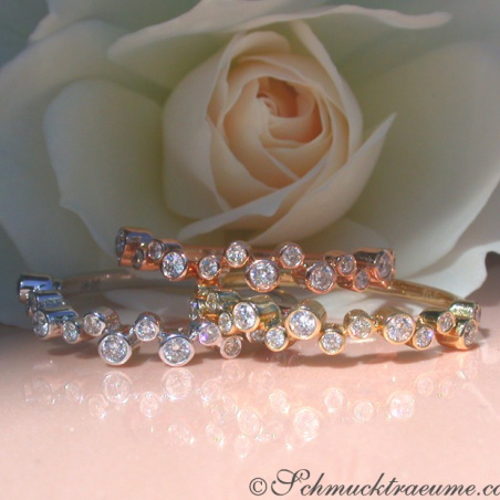 Three Pretty Diamond Eternity Rings