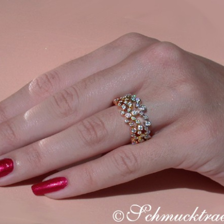 Three Pretty Diamond Eternity Rings