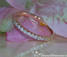 Diamanten Memory Ring in Roségold