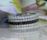 Three Cute Diamond Eternity Rings
