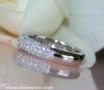 Picture Perfect Diamond Pavé Ring in White gold