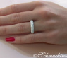 Picture Perfect Diamond Pavé Ring in White gold