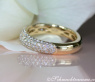 Picture Perfect Diamond Pavé Ring in Yellow gold