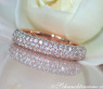 Picture Perfect Diamond Pavé Ring in Rose gold