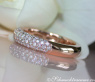 Picture Perfect Diamond Pavé Ring in Rose gold
