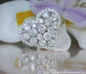 Exquisite Diamond Heart Ring