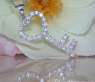 Cute Diamond Key Pendant