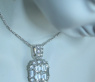 Exquisite Diamond Pendant with Flawless Diamonds