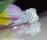 Precious Diamond Ring with Baguette & Princess Diamonds