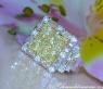 Luxurious White & Yellow Diamond Ring