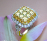 Exclusive Yellow & White Diamond Ring
