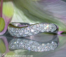 Curved Diamond Pavé Ring