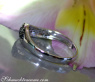 Curved Black Diamond Pavé Ring