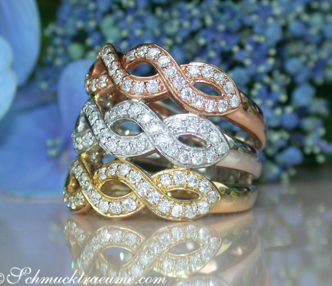 Three Diamond Rings in One Three Diamond Rings in One