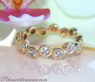 Brillanten Memory Ring in Gelbgold 585