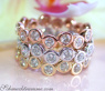 Timeless Diamond Eternity Ring in Rose gold