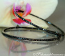 Striking Black Diamond Hoops (Ø 47 mm)