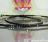 Striking Black Diamond Hoops (Ø 47 mm)