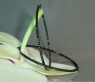 Striking Black Diamond Hoops (Ø 47 mm)