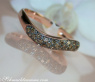 Curved Brown Diamond Pavé Ring