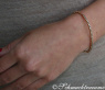 Timeless Bangle with Natural Brown Diamonds