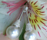 Extravagant Southsea Pearl Earrings with Diamonds