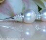 Extravagant Southsea Pearl Earrings with Diamonds