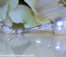Extravagant Southsea Pearl Pendant with Diamonds in White gold
